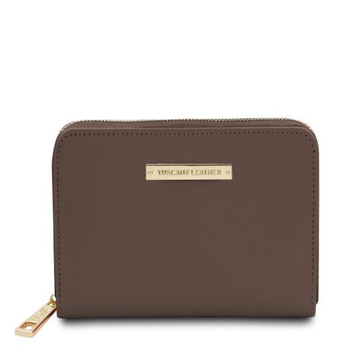 Leda - Exclusive zip around leather wallet